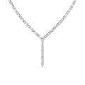 28Cttw Mix Shaped Lab Grown Diamond Necklace in 14K Gold (F/VS)