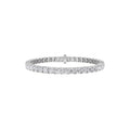 14CTW Round Shaped Lab Grown Diamond (F/VS) Classic Tennis Bracelet in 14K Gold