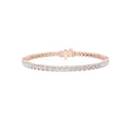 9.75CTW Round Shaped Lab Grown Diamond (F/VS) Classic Tennis Bracelet in 14K Gold