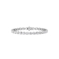 11Cttw Oval Shaped Lab Grown Diamond (F/VS) Bracelet in 14K Gold