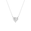 1CTW Heart Shaped Lab Grown Diamond (F/VS) Heart Shaped Necklace in 14K Gold