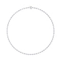 12CTW Pear Shaped Lab Grown Diamond (F/VS) Fashion Necklace in 14K Gold